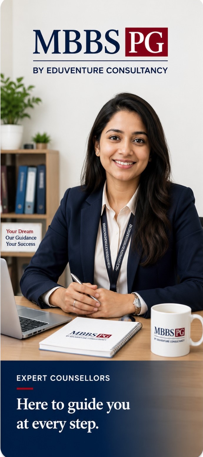 South Asian medical professional in a white coat